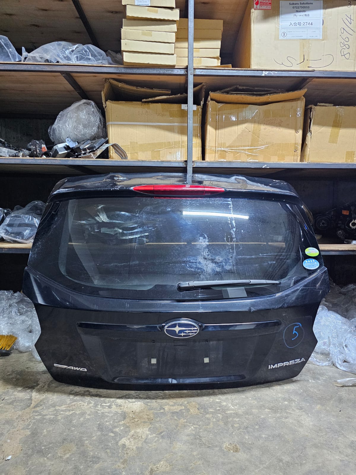 Subaru Impreza GP2/GP3/GP7 Tailgate